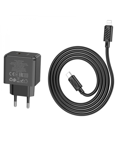 Сетевое Зарядное Устройство Hoco CS13A Ocean PD20W Type C to Lightning
