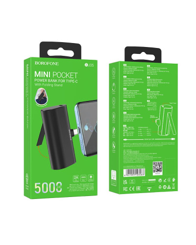 Power Bank Borofone BJ35 Pocket Type-C 5000mAh