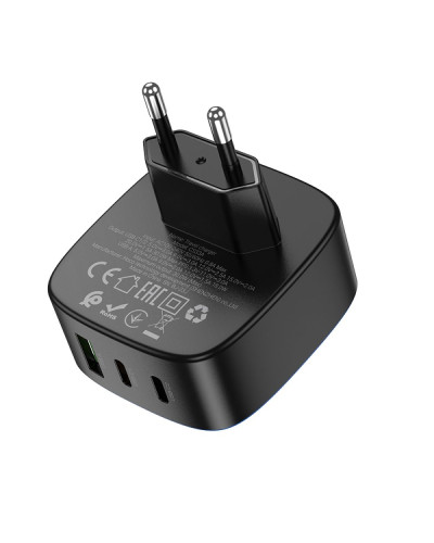 Сетевое Зарядное Устройство Hoco CS33A 1USB/2USB-C PD/QC 30W