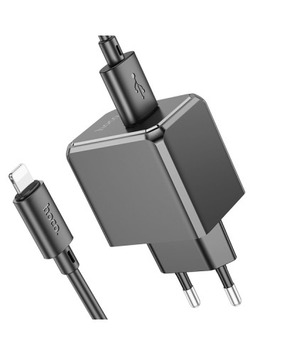 Сетевое Зарядное Устройство Hoco CS11A 1USB 2.1A+USB to Lightning