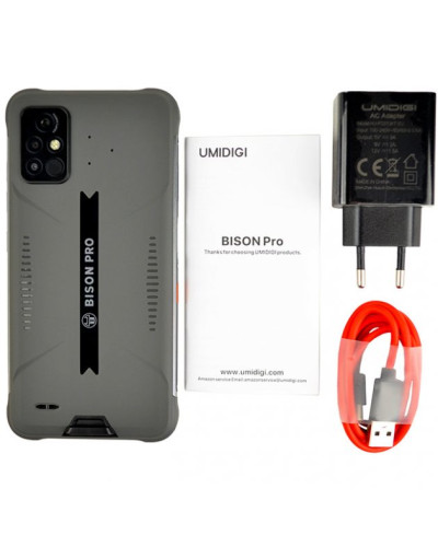 Смартфон UMIDIGI Bison Pro 4/128GB Storm Grey