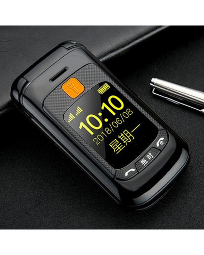 Gzone F899 (Mafam F899) black. Touch dual screen. Flip