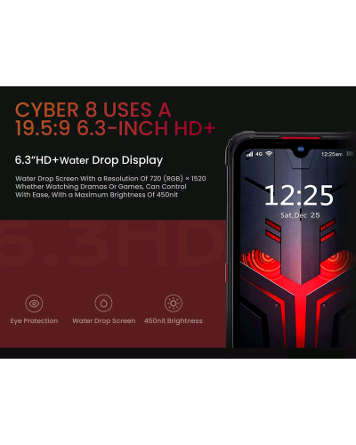 Смартфон Hotwav Cyber 8 4/64GB Black