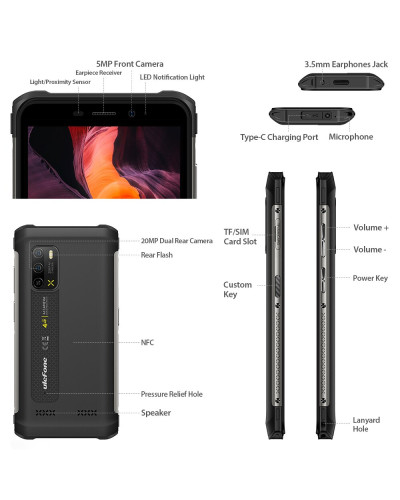 Смартфон Ulefone Armor X10 Pro 4/64GB Black