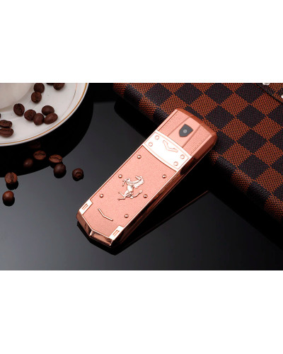 H-Mobile A8 (Mafam A8) pink. Vertu design