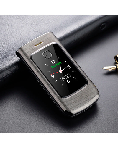 Tkexun F18 (Happyhere F18) silver. Dual display