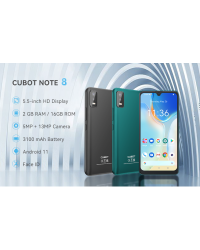 Cubot Note 8 2/16Gb black