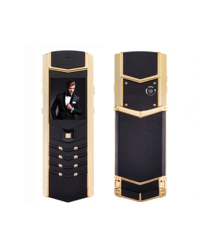 H-Mobile V1 (Hope V1) black-gold. Vertu design