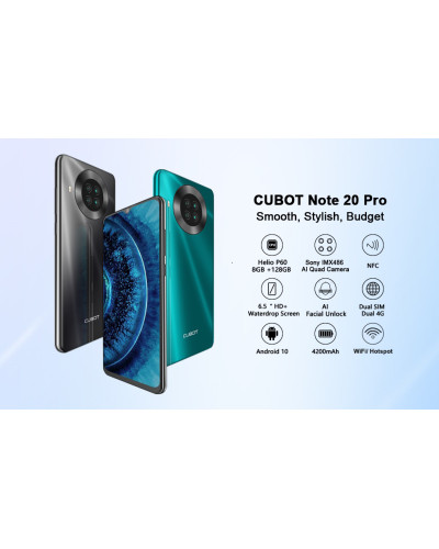 Cubot Note 20 Pro 8/128Gb green