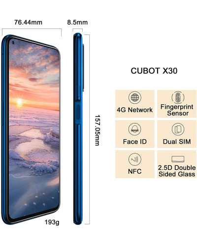 Cubot X30 8/128Gb black