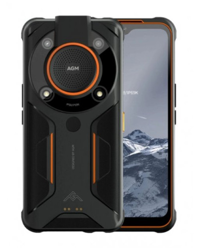 AGM Glory G1 SE: Powerful 8/128Gb Black-Orange Smartphone