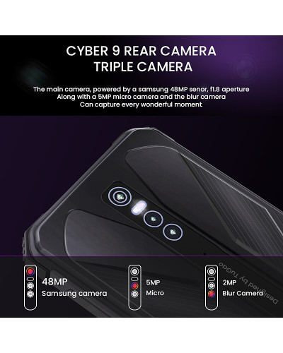 Смартфон Hotwav Cyber 9 Pro 8/128GB Black