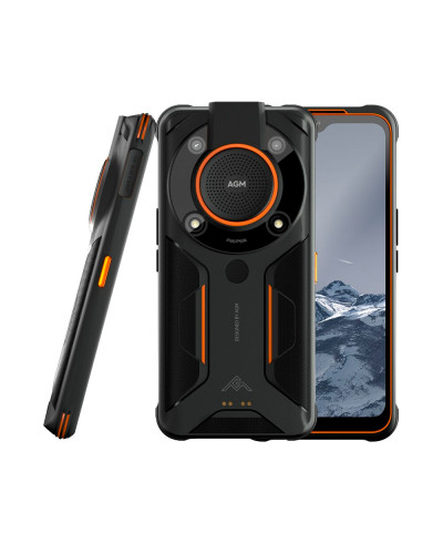 AGM Glory G1 SE: Powerful 8/128Gb Black-Orange Smartphone