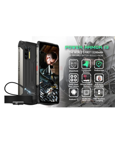 Смартфон Ulefone Power Armor 13 8/256GB Black