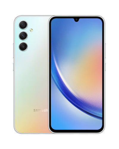Смартфон Samsung Galaxy A34 5G 6/128GB Silver (SM-A346EZSA)