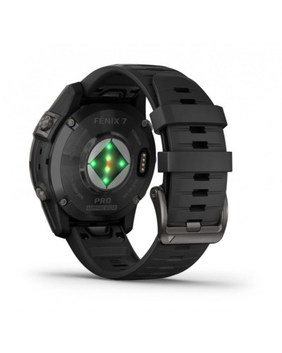 Смарт-годинник Garmin Fenix 7X Sapphire S. Black DLC Titanium w. Black Band (010-02541-22/23)