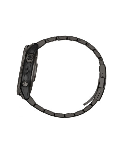 Смарт-годинник Garmin Fenix 7X Sapphire Solar C. Grey DLC Titanium w. Carbon Grey DLC Vented T. Band (010-02541-27)