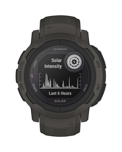 Смарт-годинник Garmin Instinct 2 Solar Graphite (010-02627-10)