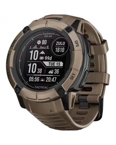 Смарт-годинник Garmin Instinct 2X Solar - Tactical Edition Coyote Tan (010-02805-12/02)