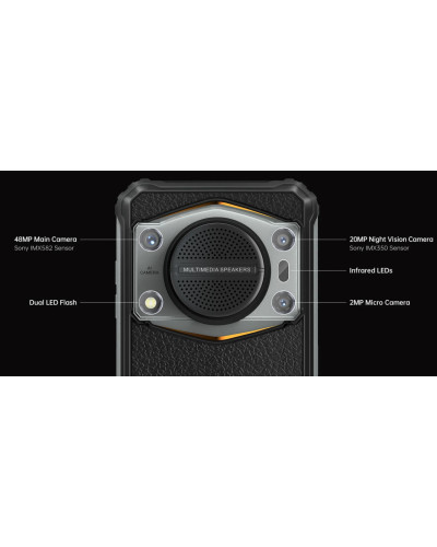 Смартфон Oukitel WP22 8/256GB Black