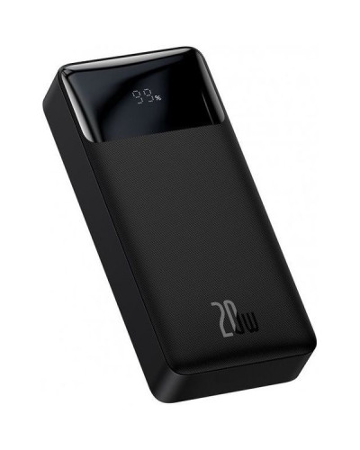 Зовнішній акумулятор (павербанк) Baseus Bipow Digital Display 20W 20000 mAh Black (PPDML-M01)