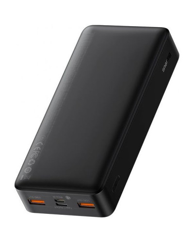 Зовнішній акумулятор (павербанк) Baseus Bipow Digital Display 20W 20000 mAh Black (PPDML-M01)