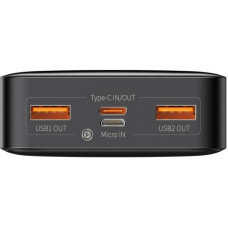 Зовнішній акумулятор (павербанк) Baseus Bipow Digital Display 20W 20000 mAh Black (PPDML-M01)