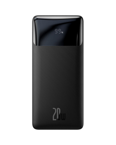 Зовнішній акумулятор (павербанк) Baseus Bipow Digital Display 20W 20000 mAh Black (PPDML-M01)