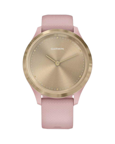 Смарт-годинник Garmin Vivomove 3s Light Gold Stainless Steel Bezel w. Dust Rose and Silicone B. (010-02238-01)