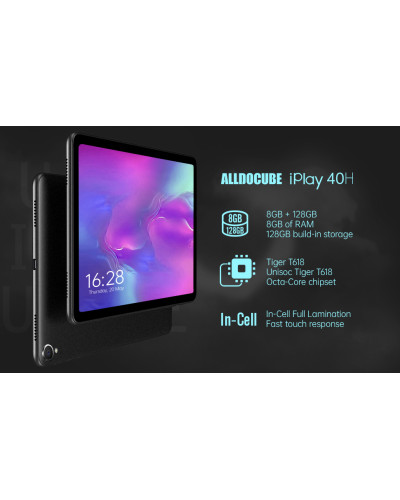 Alldocube iPlay 40H - 8/128Gb 4G Tablet in Black