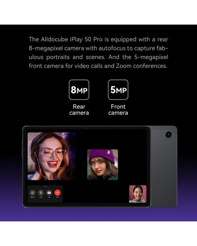 Alldocube iPlay 50 Pro: Ultimate 4G Tablet with 8/128GB Grey Storage
