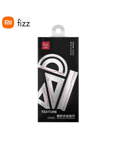 Xiaomi Канцелярський набір Fizz School Geometric Set FZ22702-B Blue 4pcs/pack
