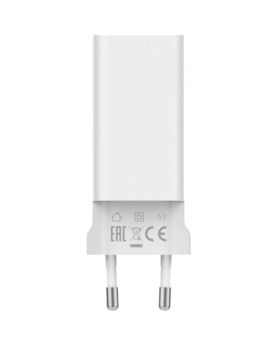 Мережевий зарядний пристрій Xiaomi Mi 65W Fast Charger with GaN Tech Type-C White (BHR4499GL, AD65GEU)
