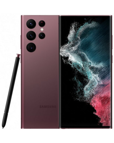 Samsung Galaxy S22 Ultra 5G (128GB) SM-S908B/DS Burgundy