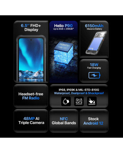 UMIDIGI Bison 2 Pro 8/256GB Black