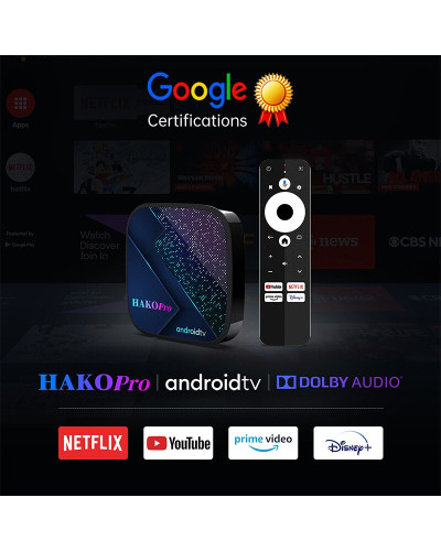 Вищий рівень розваг: VONTAR HAKO Pro 4/32Gb Смарт ТБ приставка