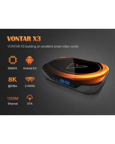 Насолоджуйтесь майбутнім телебаченням з VONTAR X3