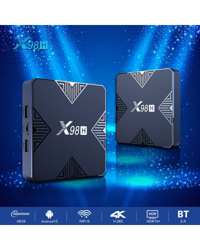 VONTAR X98H: Ідеальна Смарт ТБ приставка 4/32Gb