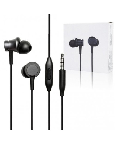 Навушники з мікрофоном Xiaomi Piston Fresh Bloom Matte Black (ZBW4354TY)
